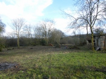View of the work area after we had finished