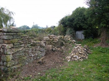 Dry-stone walling weekend at Lillington (Sherborne) March 5th and 6th 2016