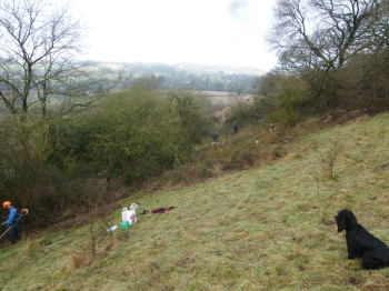 1. Connecting up the Cerne downland habitats - before