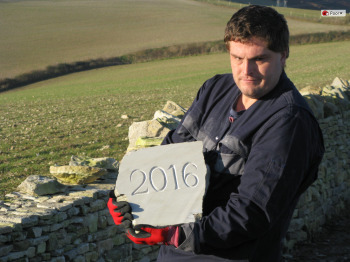 Barry with date stone